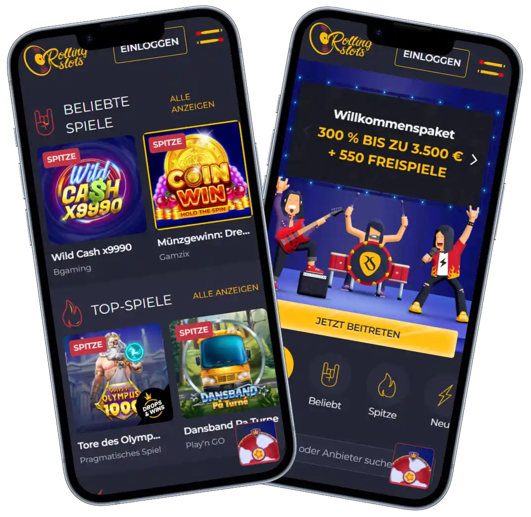 rolling slots mobile